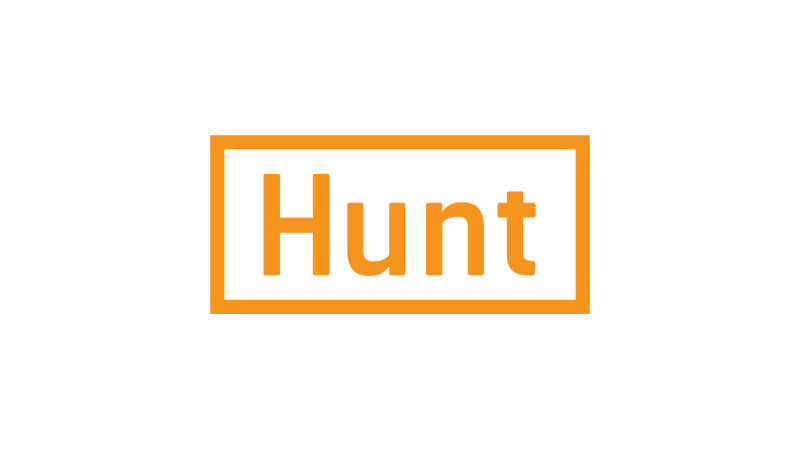 Hunt logo.